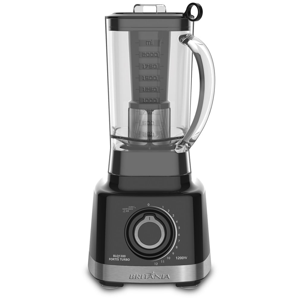 Liquidificador Britânia Fortis Turbo Blq1300 Preto 220v