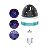 Lâmpada Inteligente Lehmox Led Rgb Bivolt 3w E27 C/ Adaptador - Ley-2163