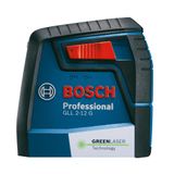 Nível Laser Verde Bosch Gll 2-12 G Alcance 12m Com Suporte