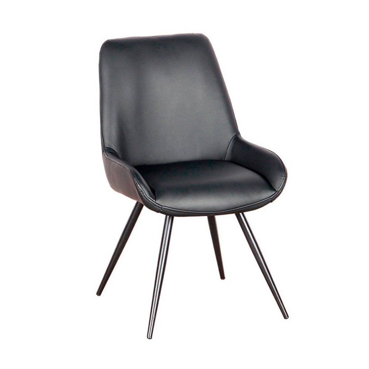 Cadeira Para Sala De Jantar Giratória Aline Preto