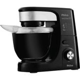 Batedeira Planetária Philco Turbo Php500 Com 12 Velocidades Preta 220v
