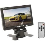 Tela Monitor Tft Veicular Lcd 7 Polegadas Digital Com Controle