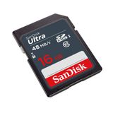 Cartão Flash De Memória Sandisk Ultra 16gb Sd Sdhc Classe 10
