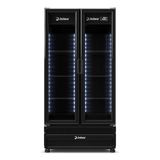 Cervejeira Imbera 810 Litros Porta De Vidro Full Black Ccv480 220v
