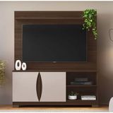 Home União Para Tv Até 56" Jcm Movelaria - Café Soft/off