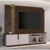 Home Amparo Para Tv Até 60" Jcm Movelaria - Café Soft/off