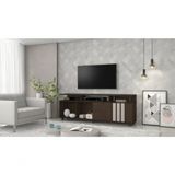 Rack Atraente Para Tv 70" Jcm Movelaria Café Soft/off