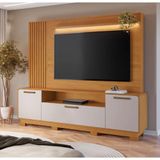 Home Apego Para Tv Até 65" Jcm Móveis - Cinamomo/off