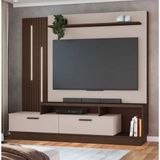 Home Para Tv Até 65" Despertar Jcm Movelaria - Café Soft/off