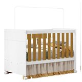 Berço Americano Katatau Branco Acetinado Savana - Reller