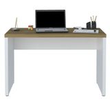 Mesa Escrivaninha Para Escritório Loke Olmo/branco