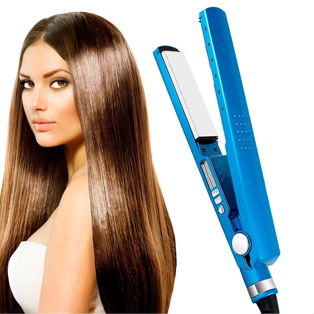 Prancha Nano Titanium Profissional Azul Bivolt - Carrefour