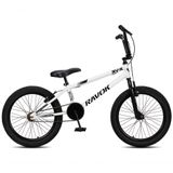 Bicicleta Aro 20 Bmx Rv-x Aero Freio V-brake Infantil Branca