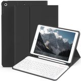 Capa De Teclado Aoub Para Ipad De 10,2 Polegadas De 9ª, 8ª E 7ª Geração Com Bt Black