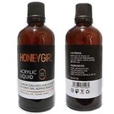 Liquido Acrílico Monomer Honey Girl Unha De Porcelana 100ml