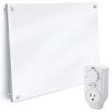 Painel De Aquecimento De Ambiente Para Montagem Na Parede Econohome 250w Com Termostato