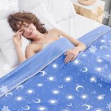 Manta De Resfriamento Na Mão Queen Size Midnight Blue