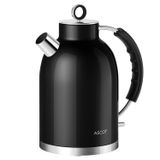Chaleira Elétrica Ascot 1.5l 1500w Aço Inoxidável Polido Preto