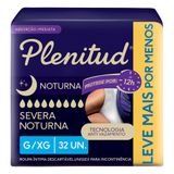 Roupa Intima Plenitude Severa Noturna G/xg Com 32 Unidades Leve Mais Por Menos