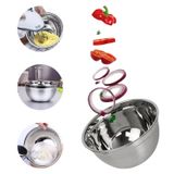 Tigela 26cm Bowl Feito Em Inox De Alta Qualidade Multiuso