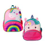 Mochila Com Alças Acolchoadas Infantil Unicórnio Charmoso