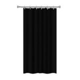 Cortina Preta De Box Pvc Para Banheiro Com Gancho Anti Mofo