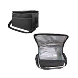Bolsa Térmica Preta Porta Marmita Lanche Bebida 04 Litros