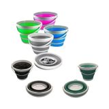 Balde Retrátil De Silicone 10 Litros Versátil E Compacto