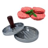 Forma Para Fazer Hambúrguer Caseiro Artesanal Molde De 12cm