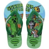 Havaianas Kids Minecraft Verde Pátria