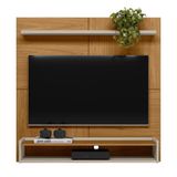 Home Painel Chanfrado Para Tv Ate 50&#39; Maia Nature Off-white