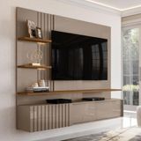Home Para Tvs 65 Ripado Milão Fendi Naturale