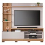Home Ripado Tvs 65 E 8 Pés Cia Freijó Off White
