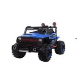 Carro Elétrico Infantil 4x4 Com Controle Remoto Azul Mc24186