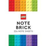 Note Brick Lego Multicolor Com 224 Folhas E Caixa