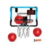 Cesta De Basquete De Salão Vevor Para Crianças Com Scoreboa Eletrônica