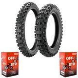 Pneu 120/100-18 Exc + 90/90-21 Enduro Borilli + Câmara