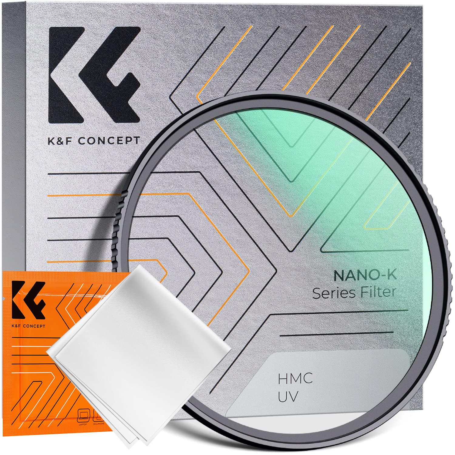 Filtro De Proteção De Lente K&amp;f Concept 72mm Mcuv Para Câmera