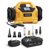 Compressor De Ar Portátil Sem Fio Astroai Com Inflador De Pneus 160psi