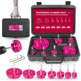 Kit De Alargador De Tubos De Pvc E-cowlboy Premium, 7 Unidades Para 1/2 Broca