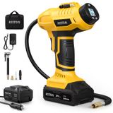 Compressor De Ar Com Inflador De Pneus Astroai Cordless 160psi 20v