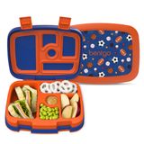 Lancheira Bentgo Kids Print, À Prova De Vazamentos, 5 Compartimentos, Bpa-fr