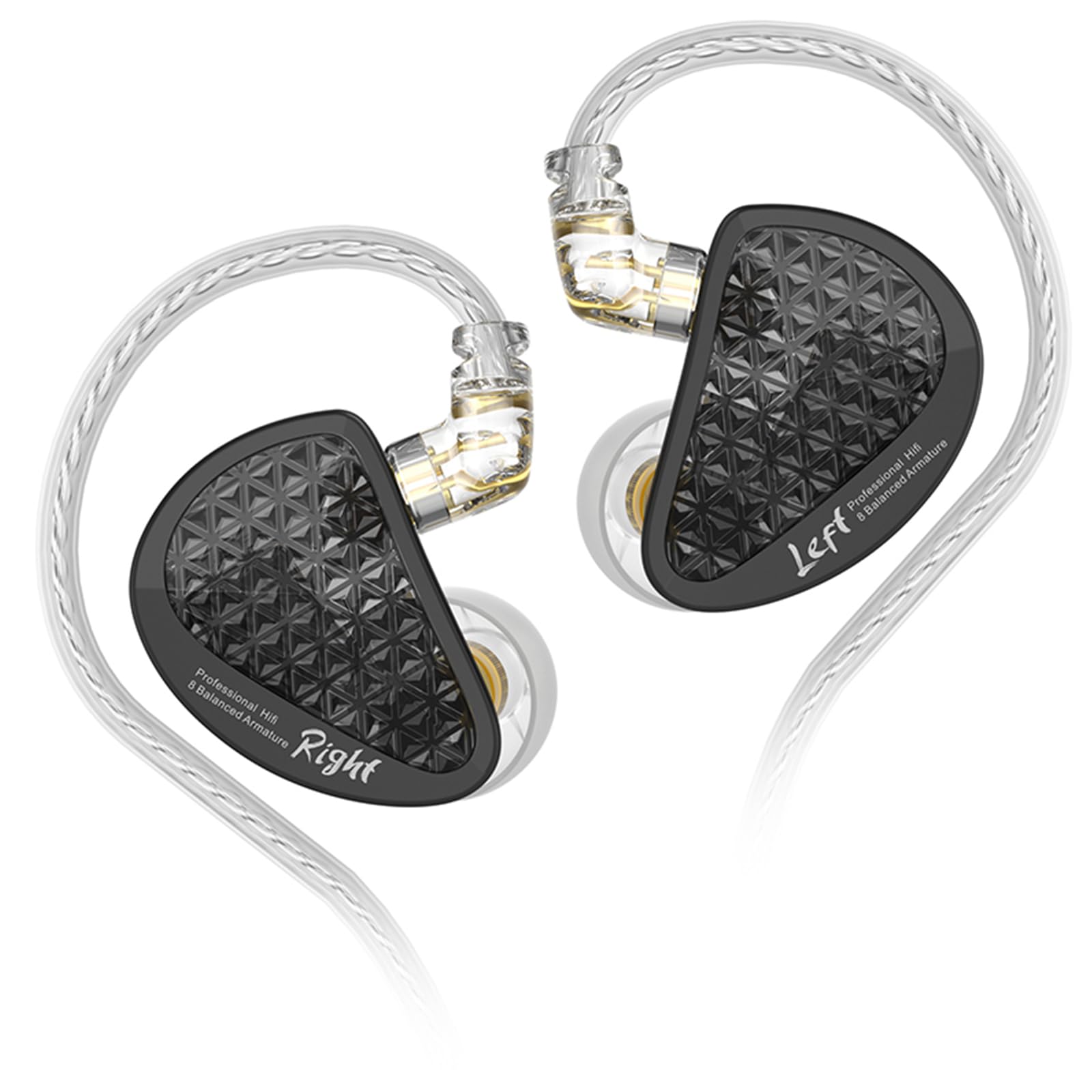 Fones De Ouvido Com Monitor Intra-auricular Cca Kz As16 Pro 16ba Hifi Iem