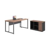 Kit Office Completo Modern Noce Preto