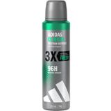 Desodorante Antitranspirante Aerossol Adidas Clinical Friction Defense Fresh Masculino 150ml