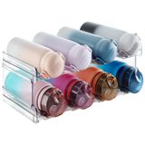 Organizador De Garrafas De Água Lifewit Empilhável Para Geladeira De Gabinete