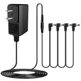 Fonte De Alimentação Para Pedal De Guitarra Joyo Dc 9v 800ma - 1a Com Cabos