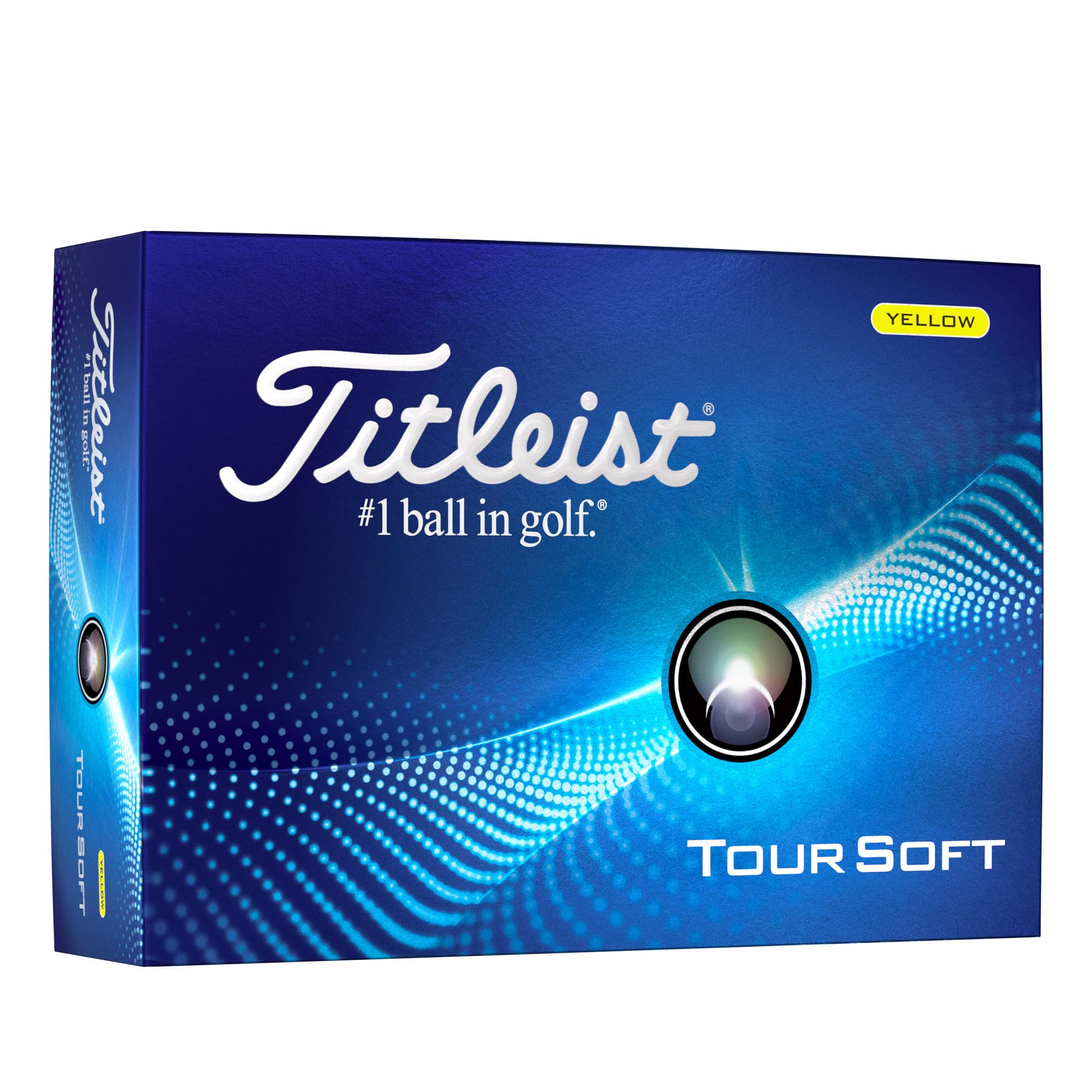 Bolas De Golfe Titleist Tour Soft Yellow Uma Dúzia