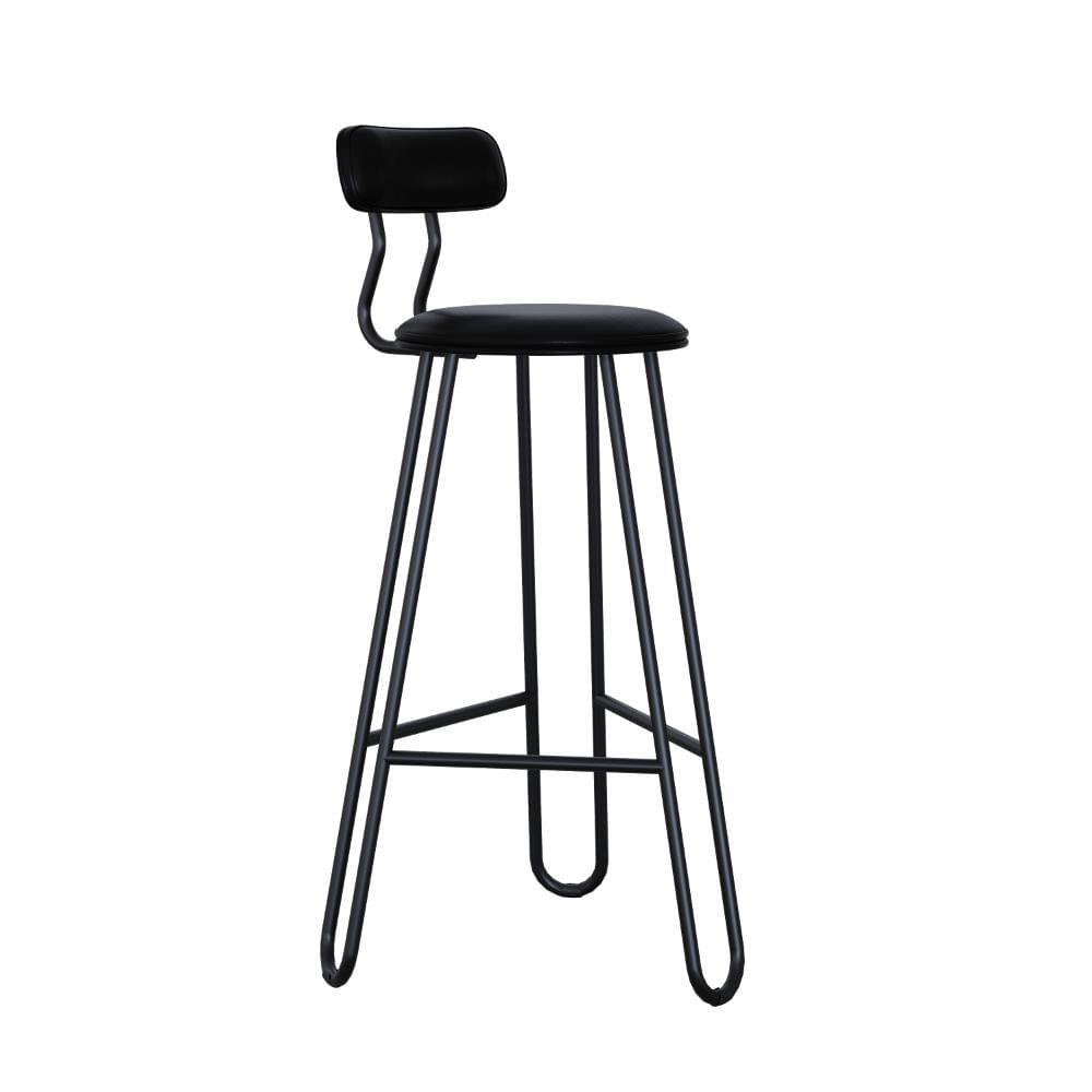 Conjunto 2 Banquetas Alta Ginger Com Encosto