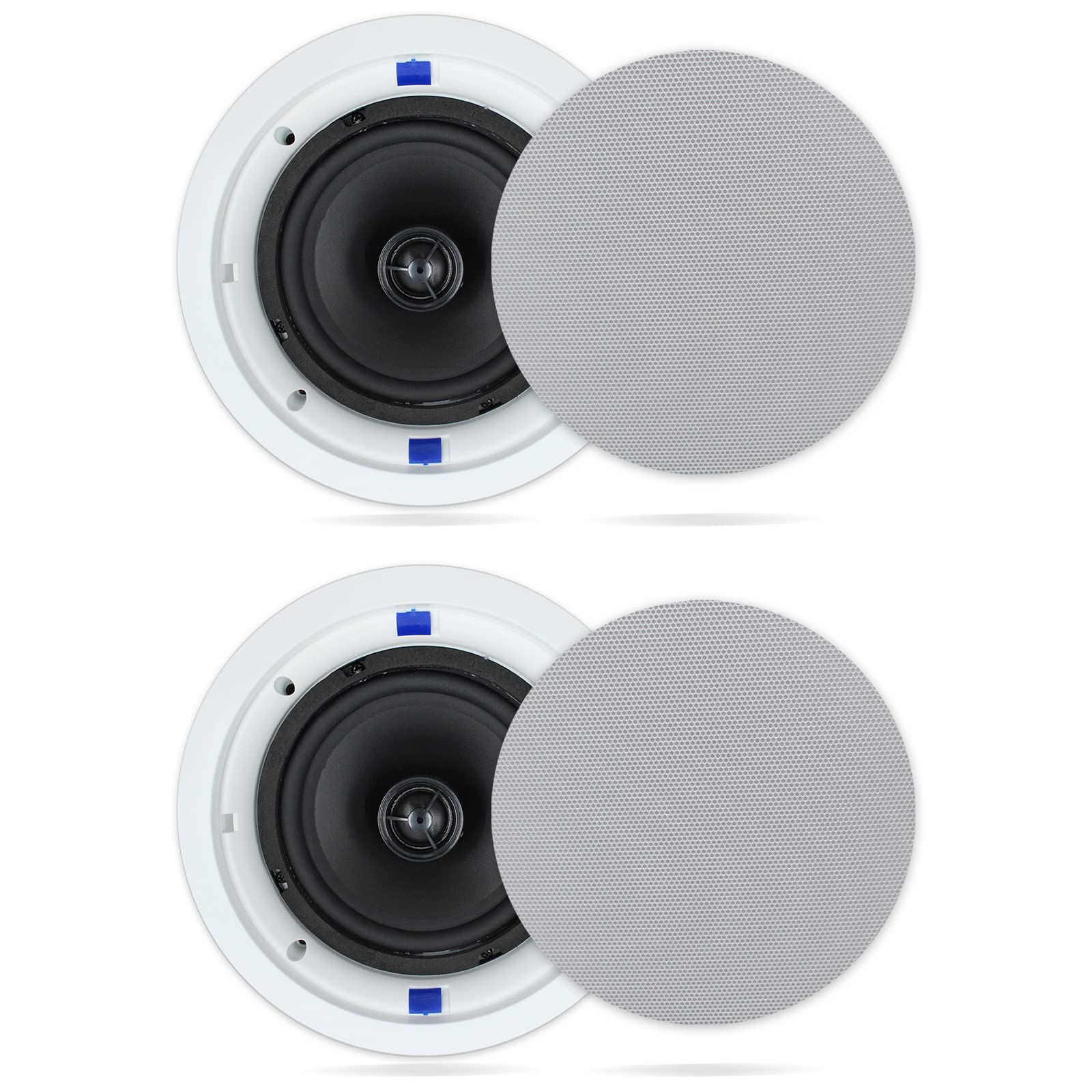 Par Bidirecional De Alto-falantes De Teto Herdio Hcs-818 De 6,5 Polegadas E 320 W